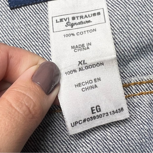 Levi Strauss Signature 1873 Denim Trucker Jacket - Picture 7 of 8